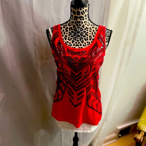 Express red sequence tank! - Picture 1 of 6